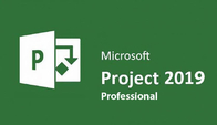 Full Language Microsoft Project Professional 2019 1 User Link Version For Windows